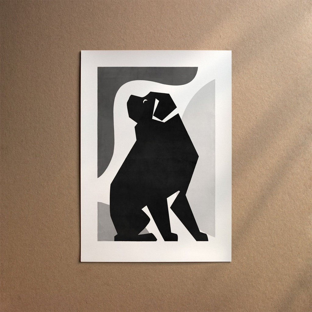 Saint Bernard - Shorthaired  [Form-Black]