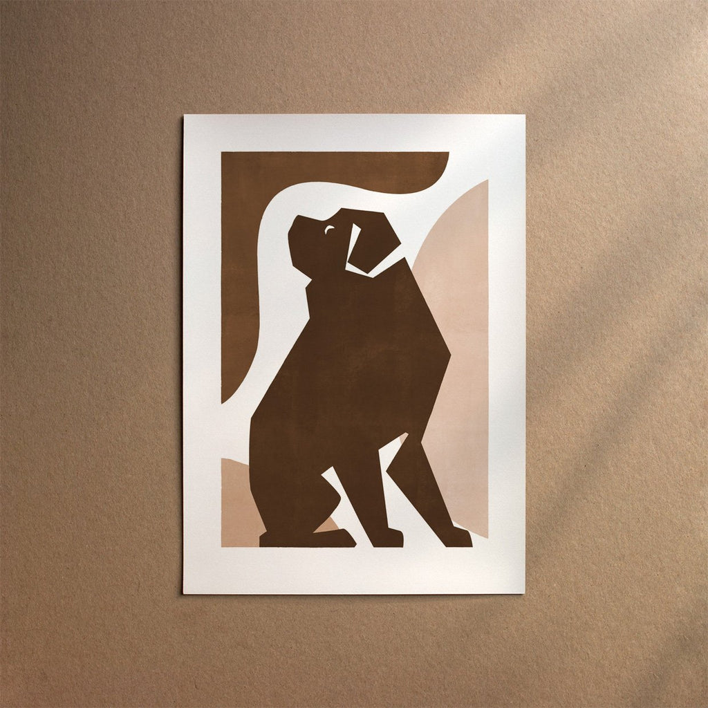 Saint Bernard - Shorthaired  [Form-Chocolate]