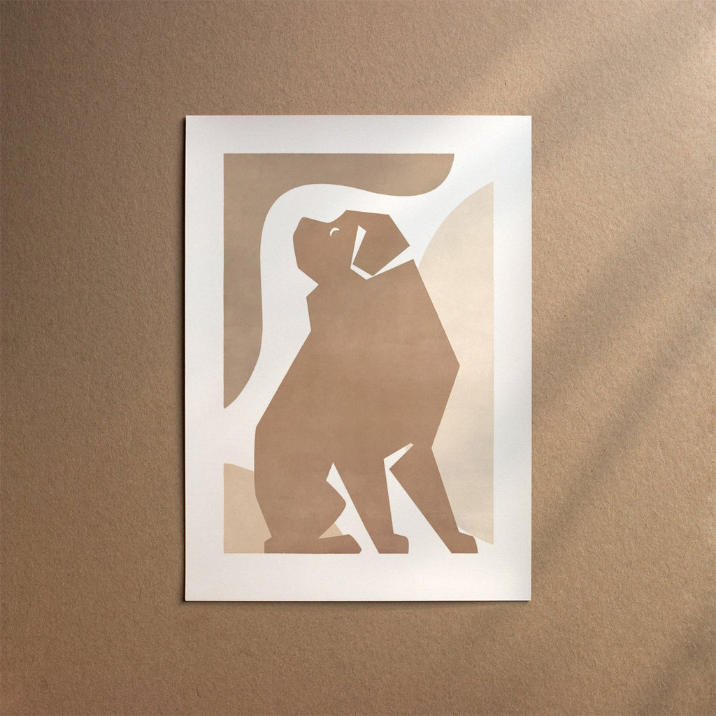 Saint Bernard - Longhaired  [Form-Cream]