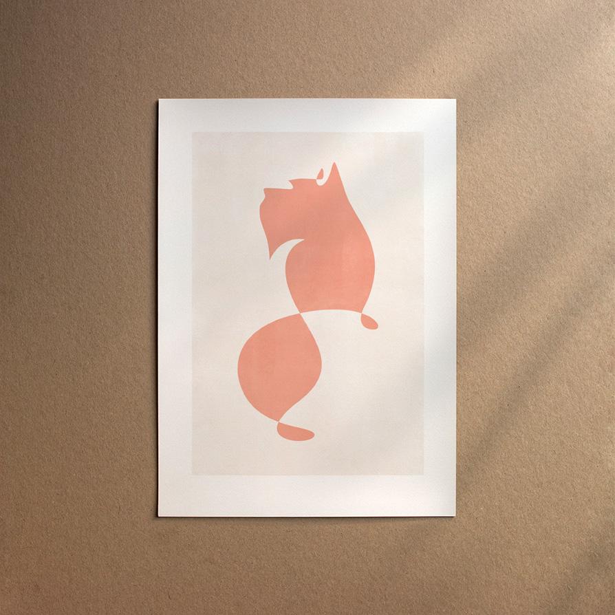 Scottish Terrier  [Abstract-Flora]