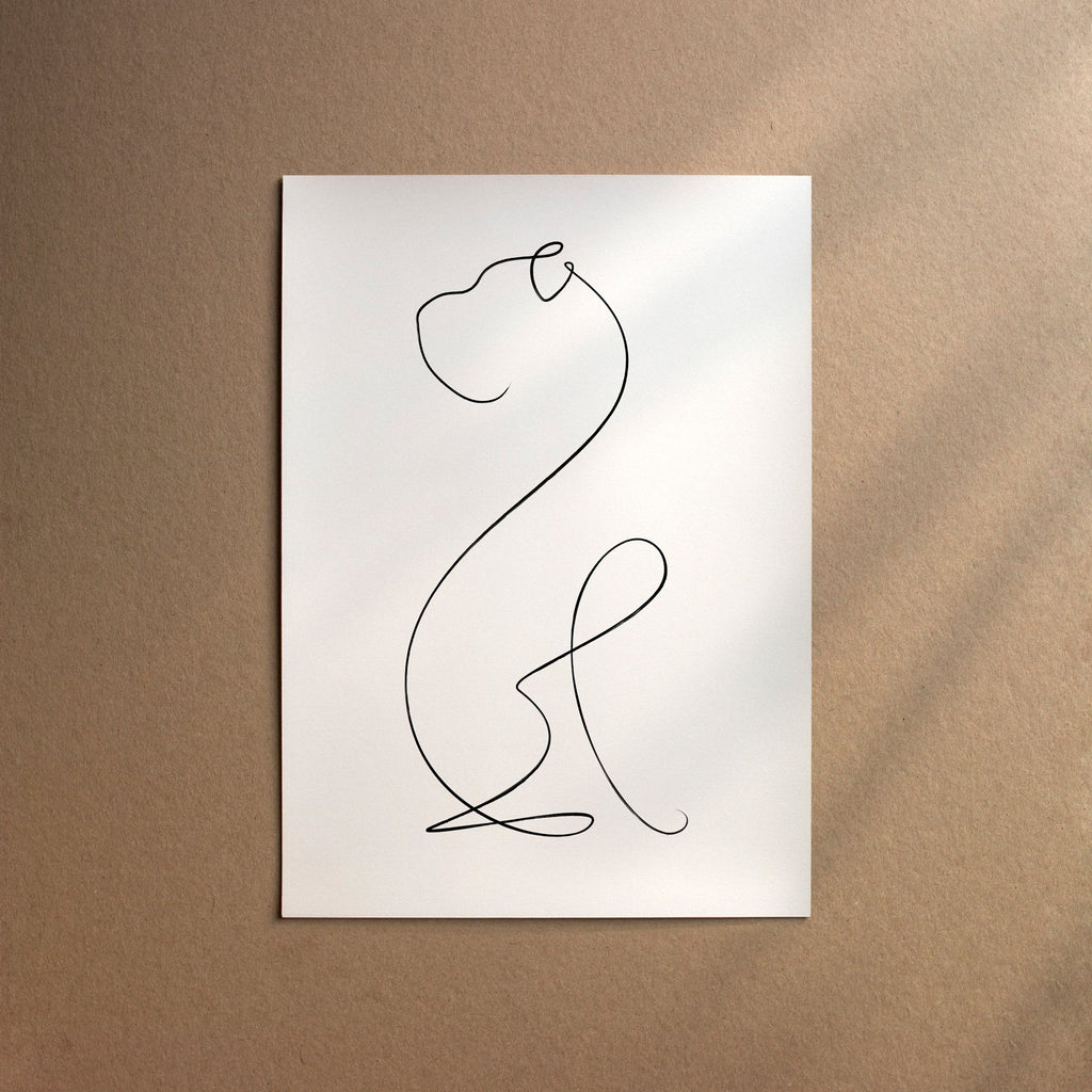 Shar Pei  [Line-Black]