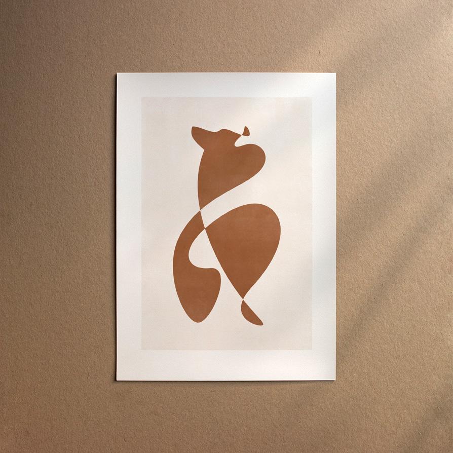 Shetland Sheepdog  [Abstract-Chocolate]