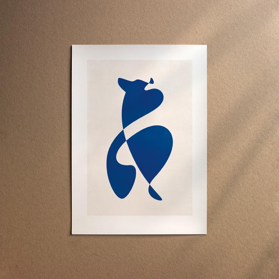 Shetland Sheepdog  [Abstract-Moon]