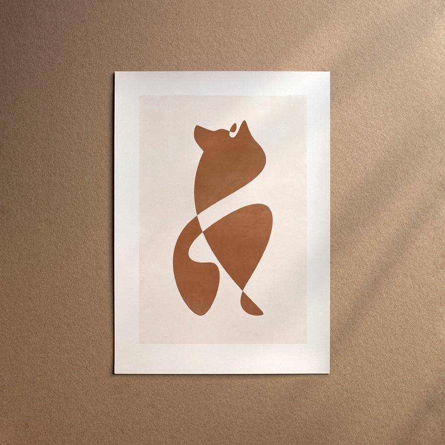 Siberian Husky  [Abstract-Chocolate]