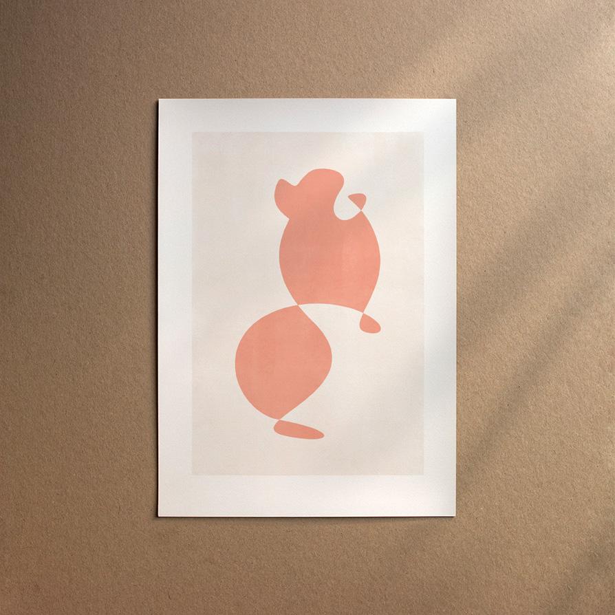 Tibetan Spaniel  [Abstract-Flora]