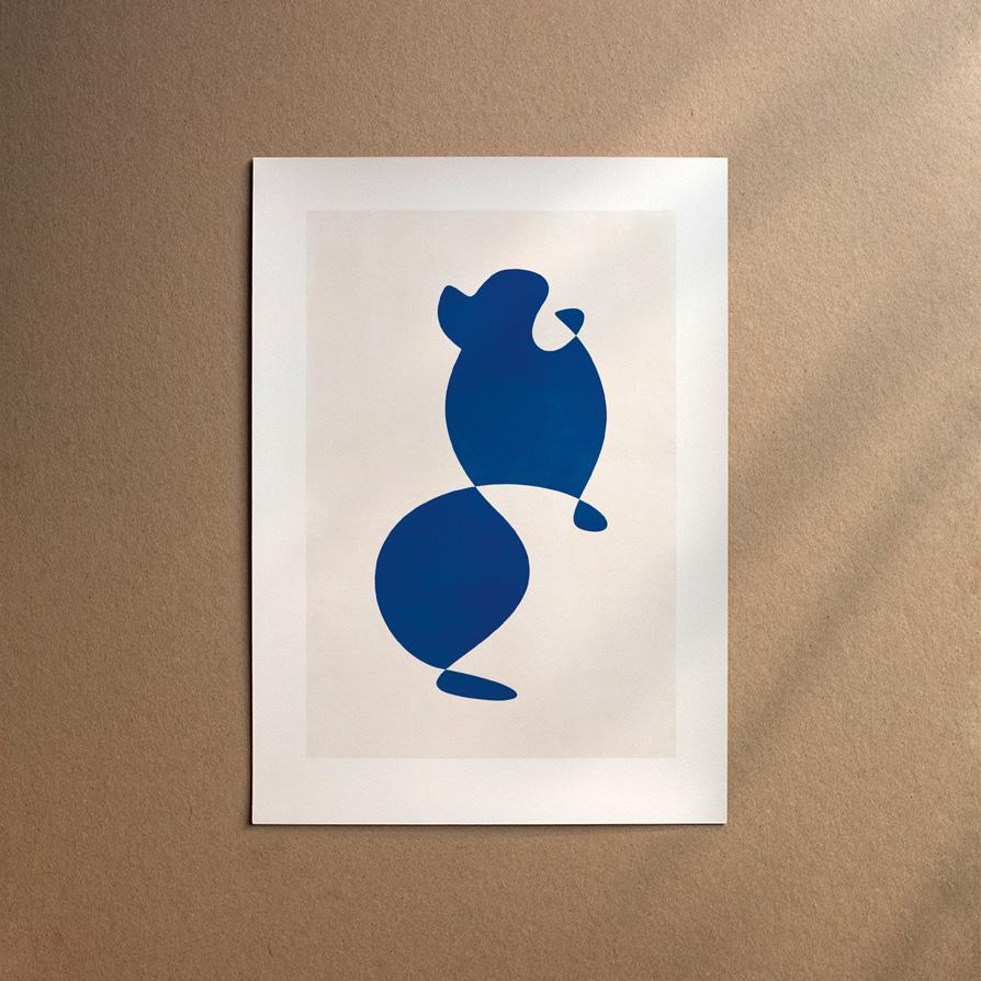 Tibetan Spaniel  [Abstract-Moon]