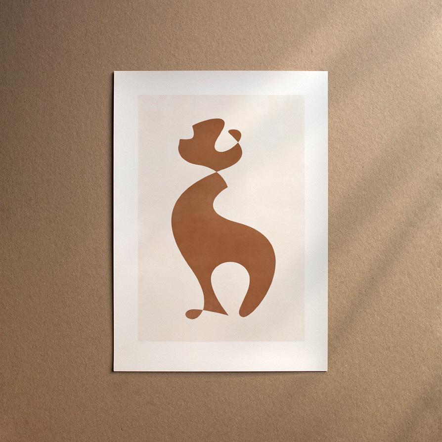 Tibetan Terrier  [Abstract-Chocolate]