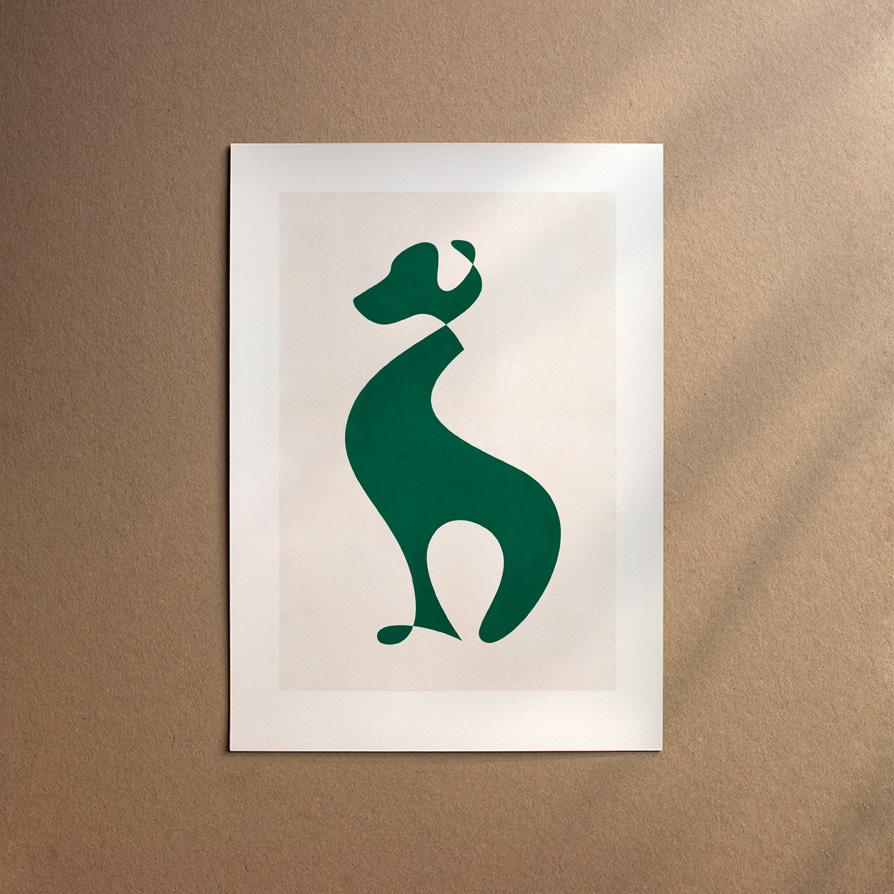Weimaraner - Shorthaired  [Abstract-Forest]