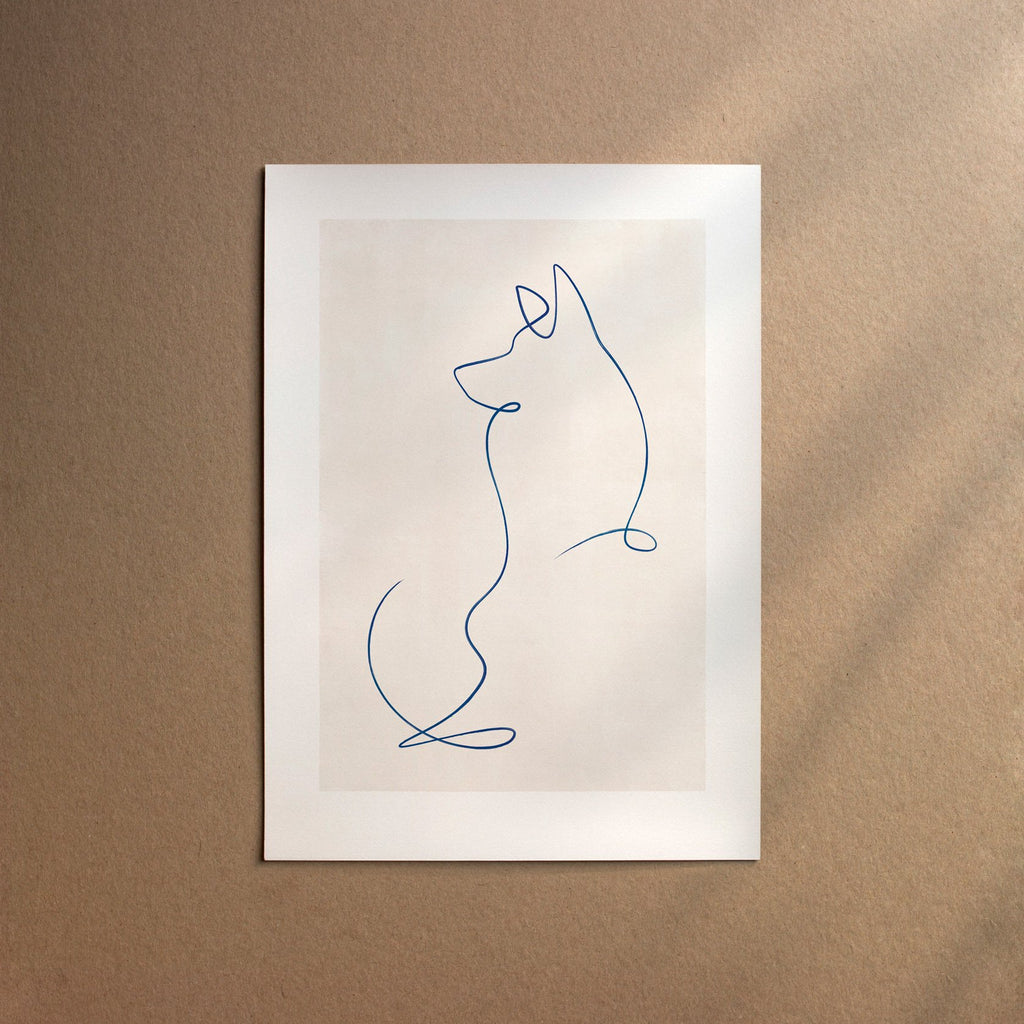 Corgi - Welsh Corgi Pembroke  [Line-Moon]