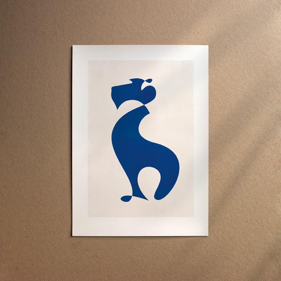 Welsh Terrier  [Abstract-Moon]