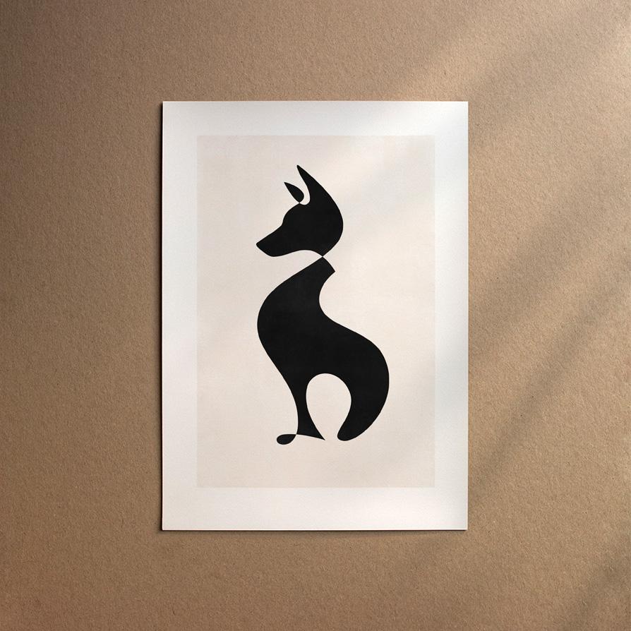 Miniature Pinscher  [Abstract-Black]