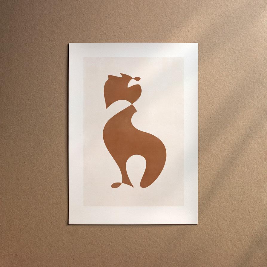 Schnauzer - Miniature  [Abstract-Chocolate]