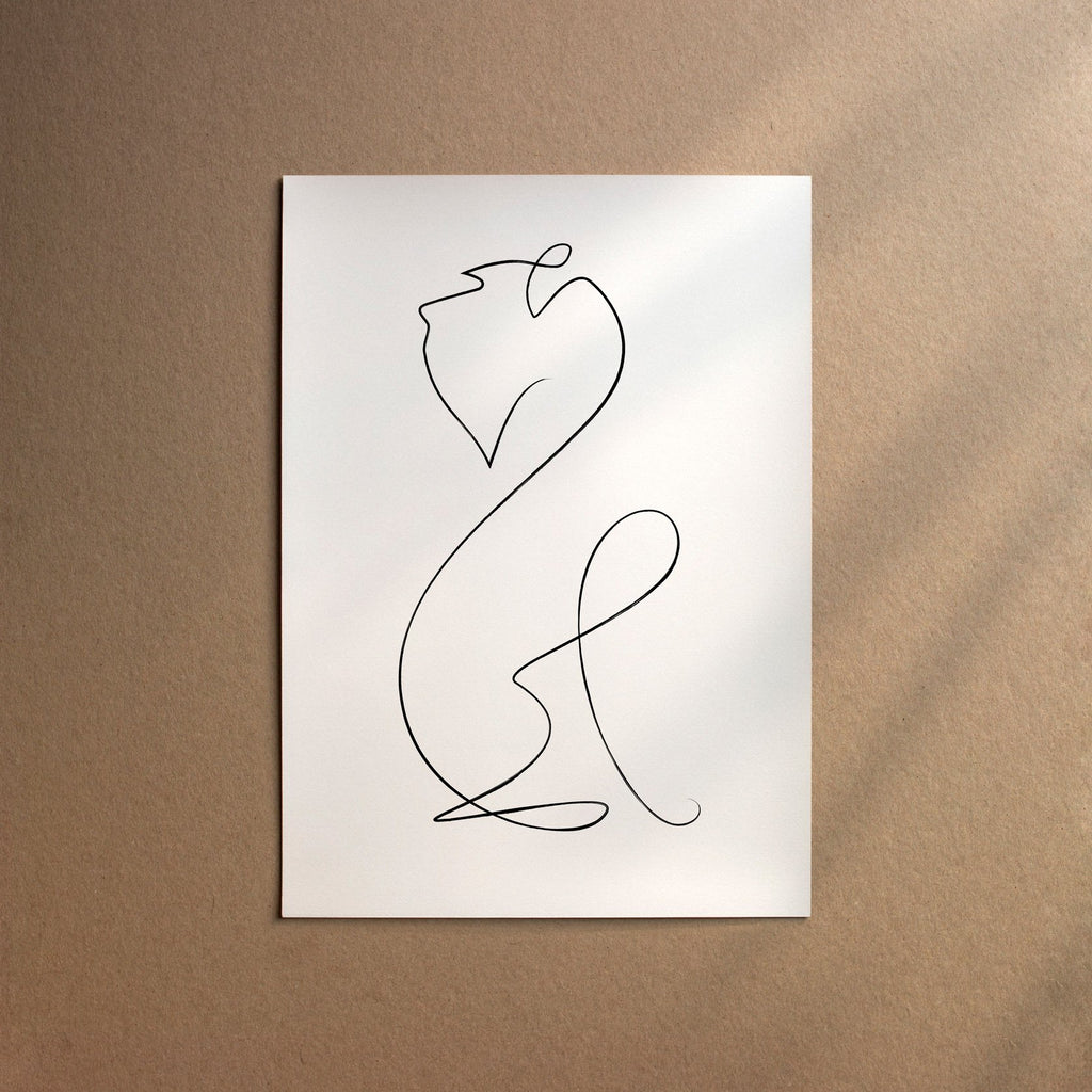 Schnauzer - Miniature  [Line-Black]