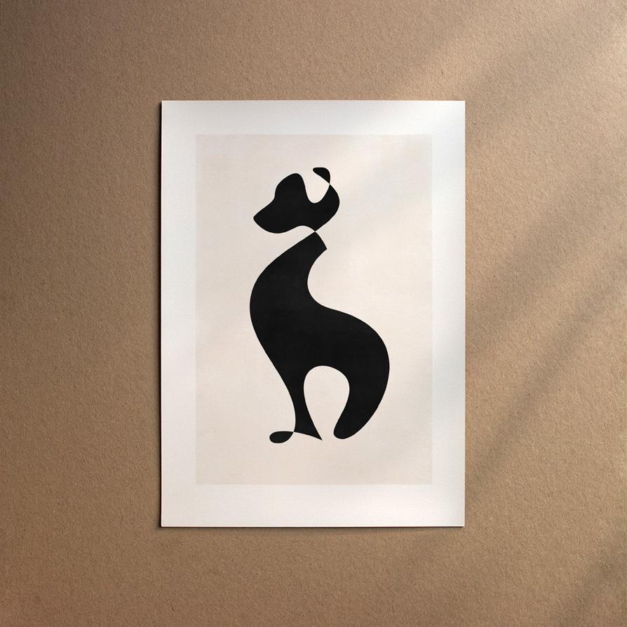 Labrador Retriever - American  [Abstract-Black]