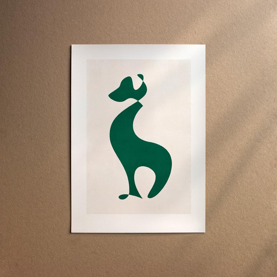 American English Coonhound  [Abstract-Forest]