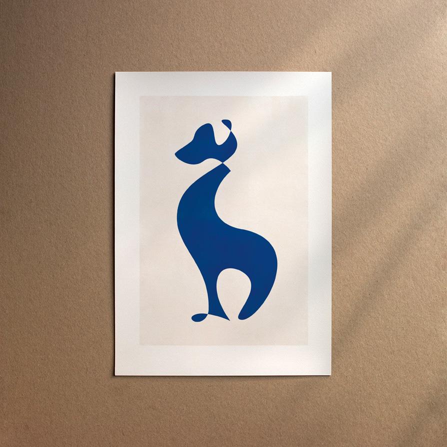 American English Coonhound  [Abstract-Moon]