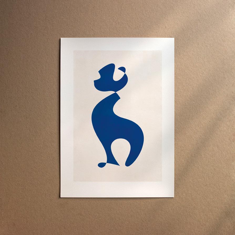 Miniature Goldendoodle  [Abstract-Moon]