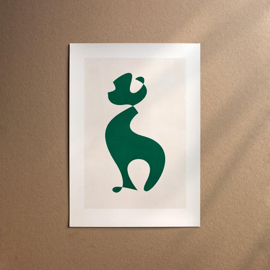 Labradoodle Miniature  [Abstract-Forest]