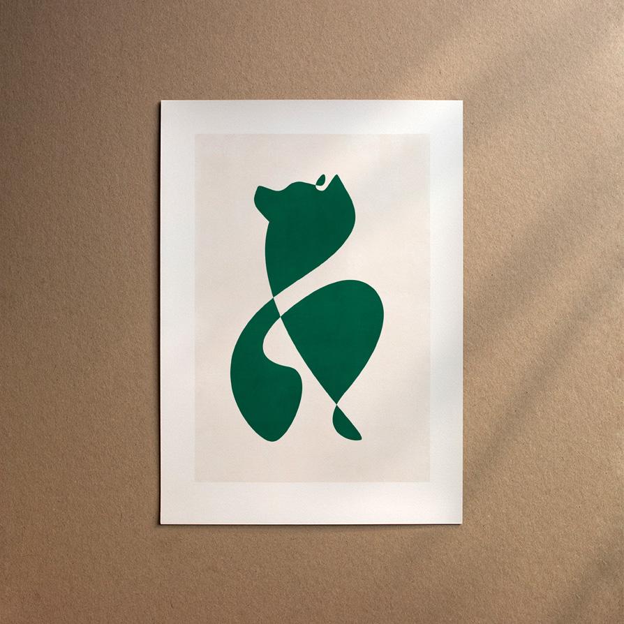 American Eskimo  [Abstract-Forest]