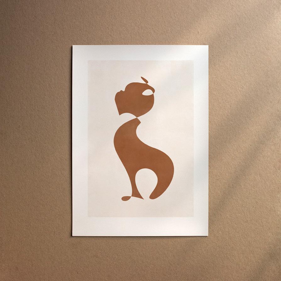 Brussels Griffon - Bearded  [Abstract-Chocolate]