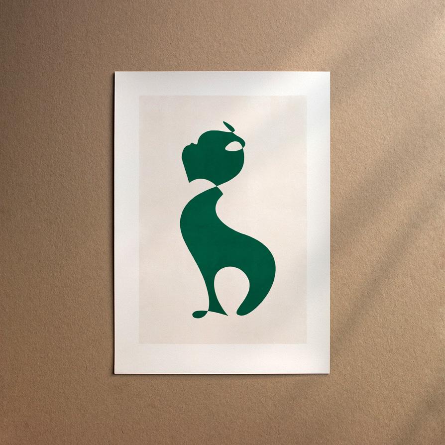 Brussels Griffon - Bearded  [Abstract-Forest]