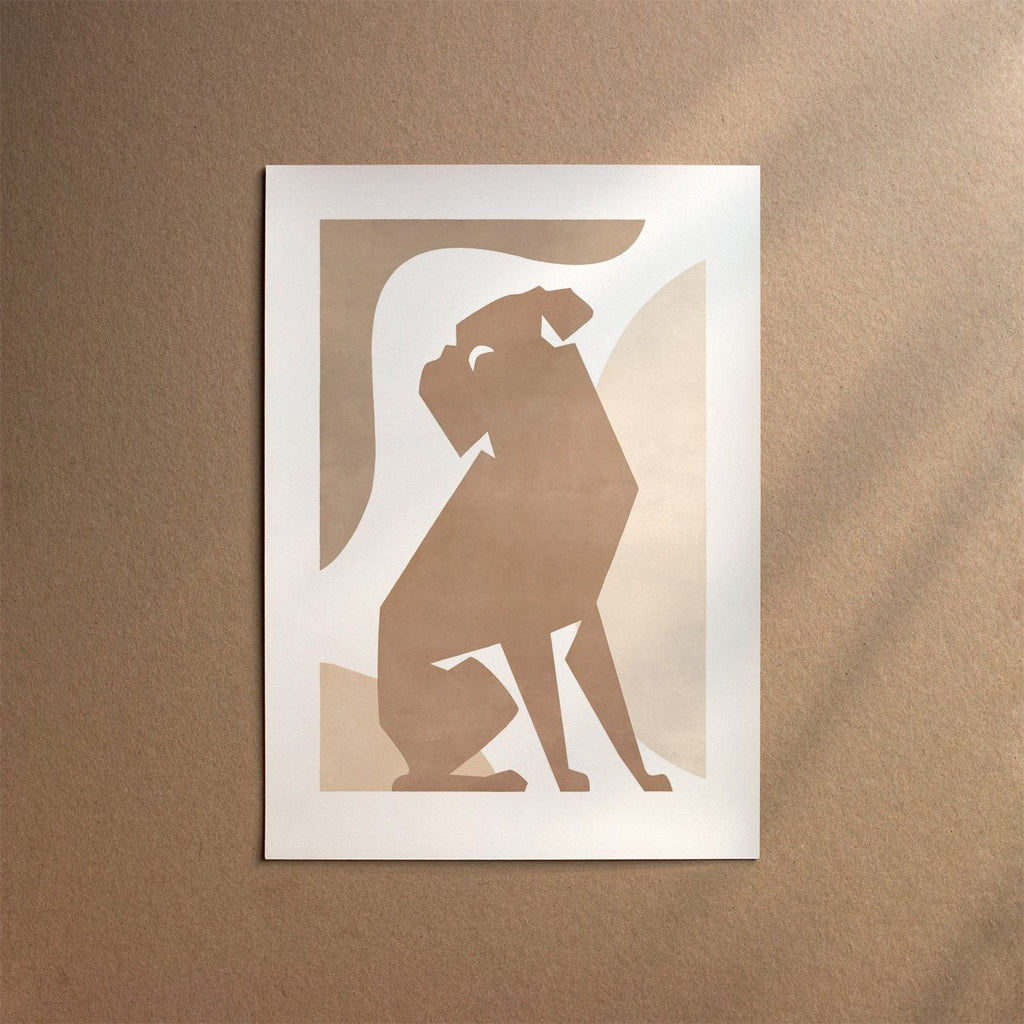 Brussels Griffon - Bearded  [Form-Cream]