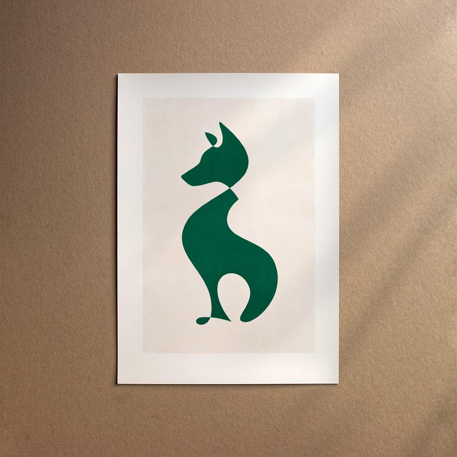 Rat Terrier  [Abstract-Forest]