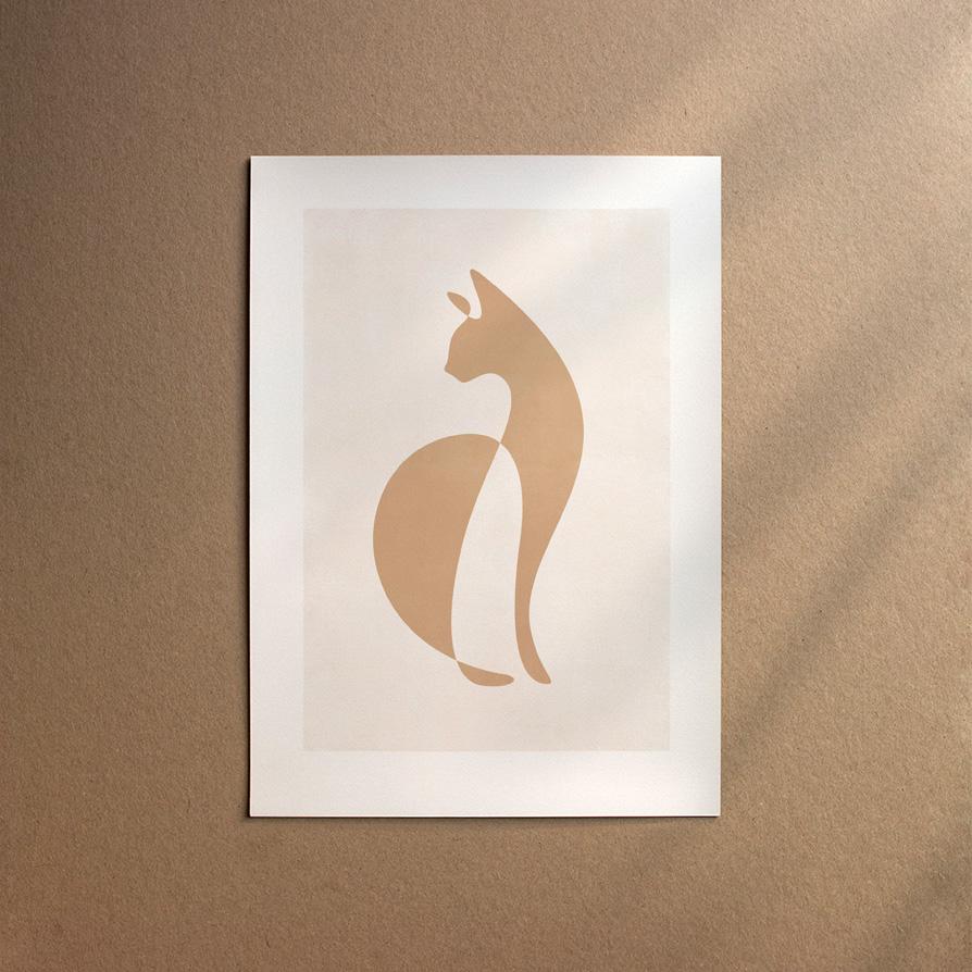 Abyssinian  [Abstract-Cream]