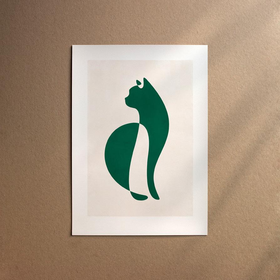 American Shorthair  [Abstract-Forest]