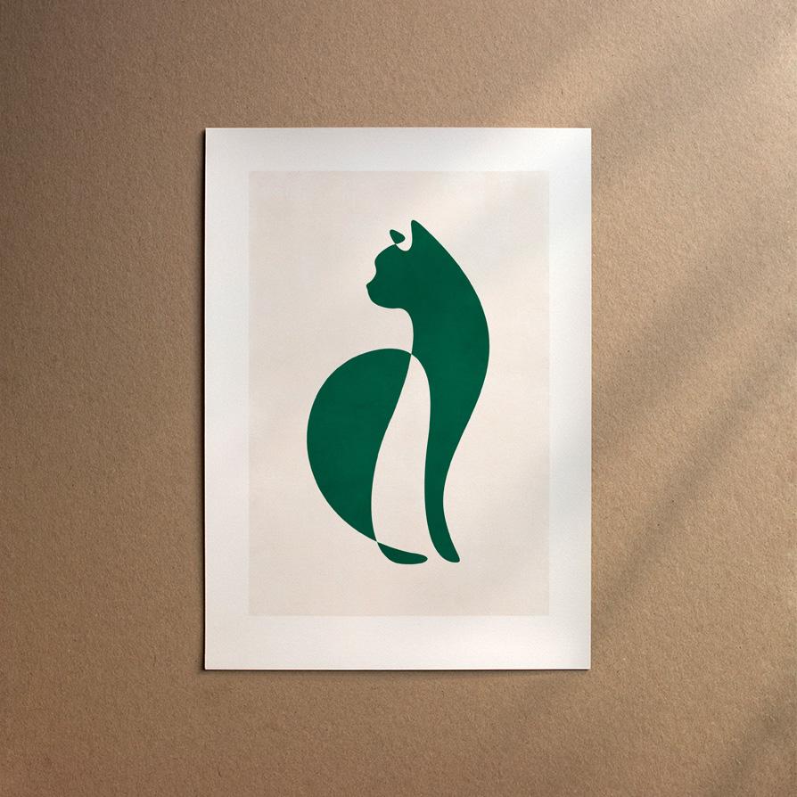 British Shorthair  [Abstract-Forest]