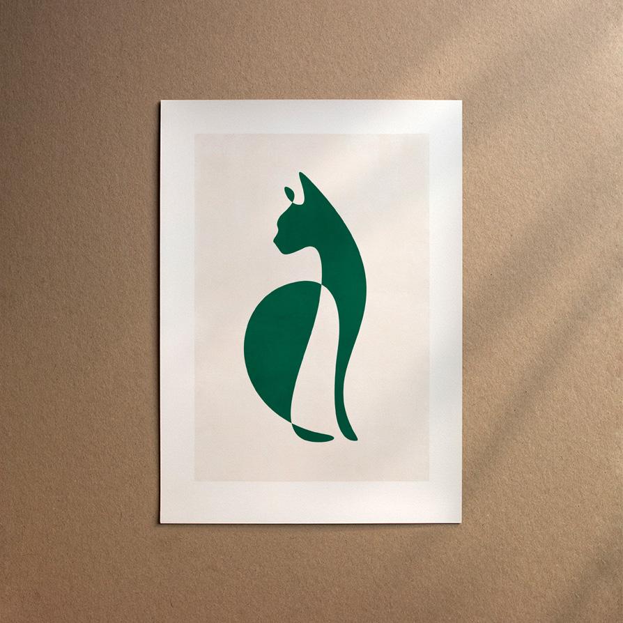 Devon Rex  [Abstract-Forest]