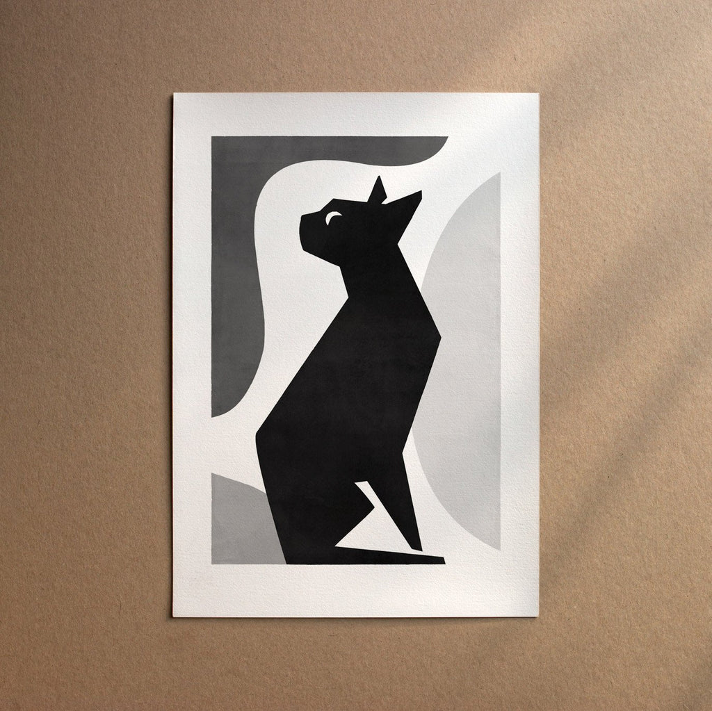 Devon Rex  [Form-Black]