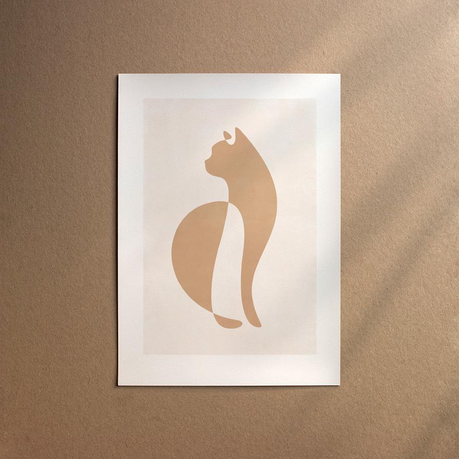 Japanese Bobtail  [Abstract-Cream]