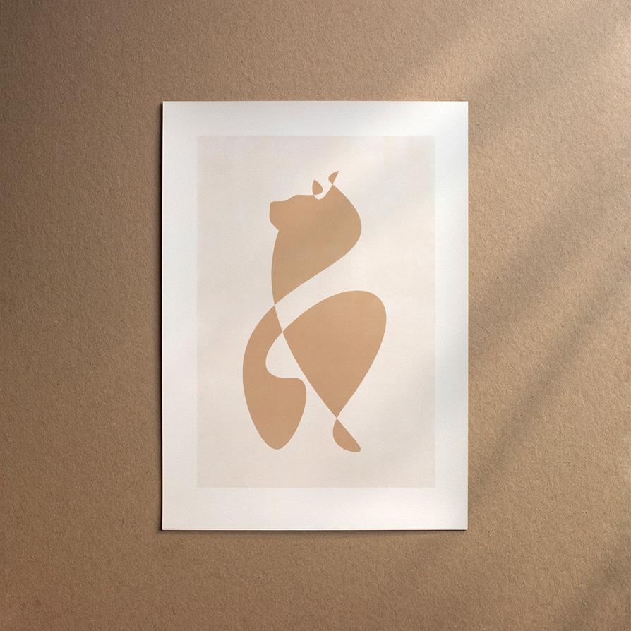 Maine Coon  [Abstract-Cream]