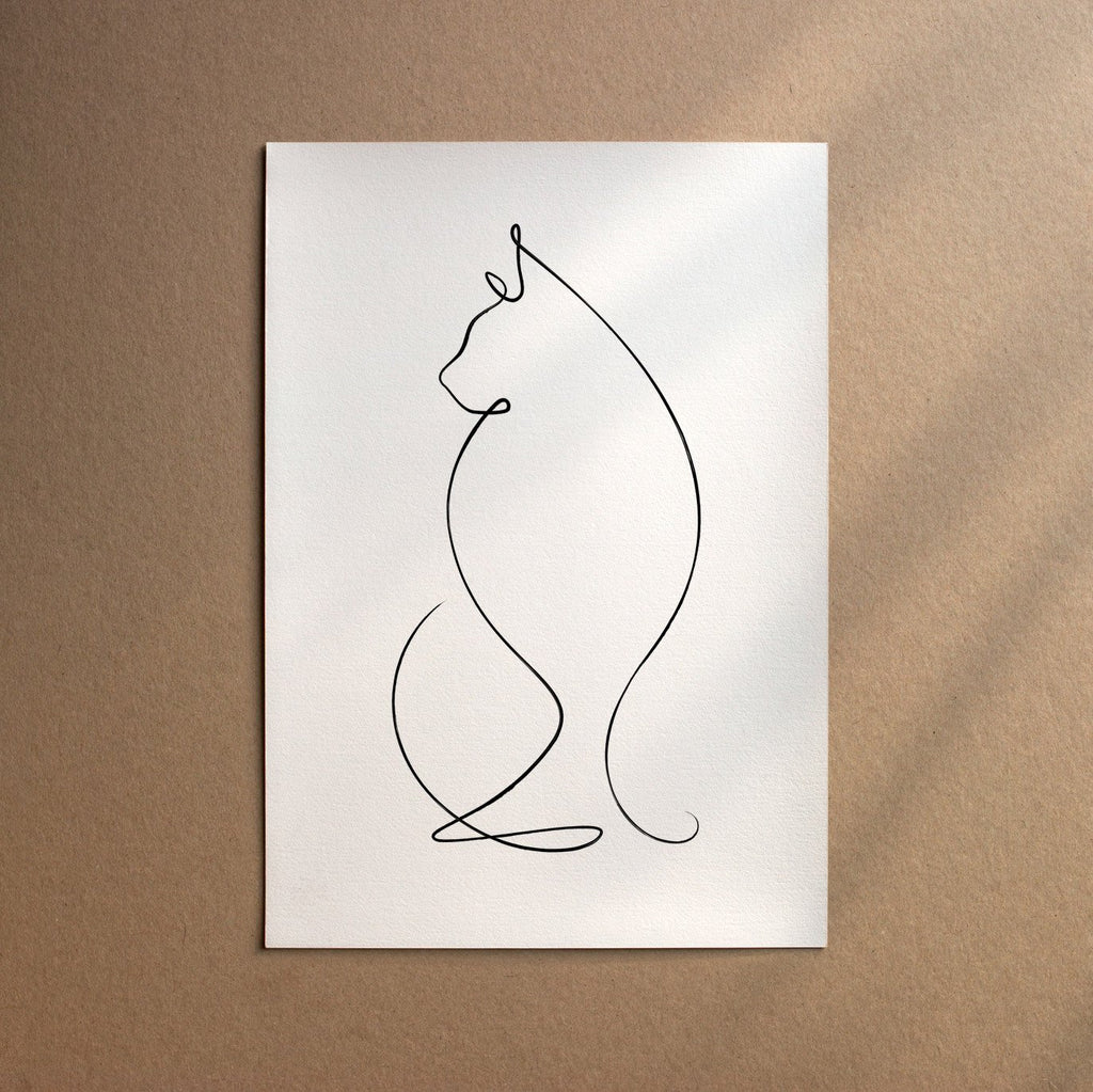 Maine Coon  [Line-Black]