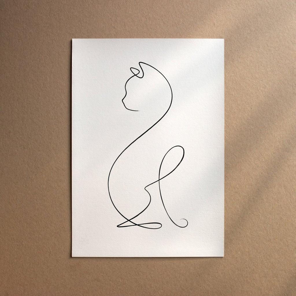 Japanese Bobtail  [Line-Black]