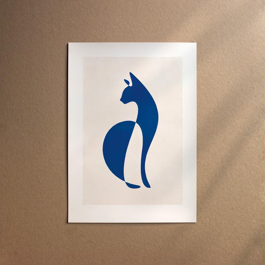 Siamese Modern  [Abstract-Moon]